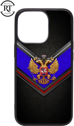 Чехол Royal Touch для Apple iPhone 15 Pro Max черный