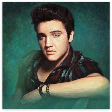 Seven Art 660 Elvis Aaron Presley 60x60 см