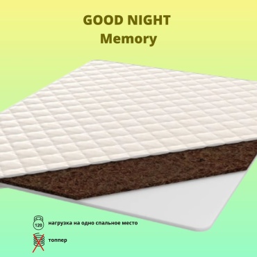 Топпер LAVKa GОOD NIGНT Memory, 135x210x5 см