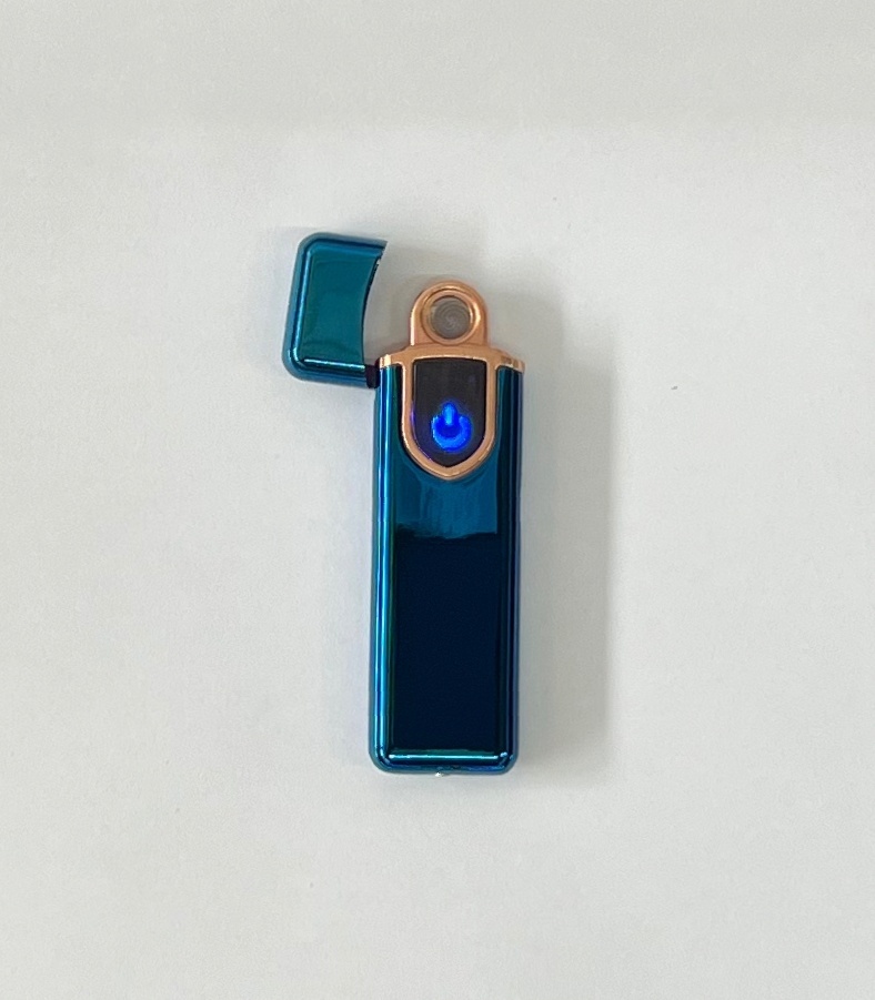 Lighter электронная зажигалка 697356, металлический сплав, ABS пластик
