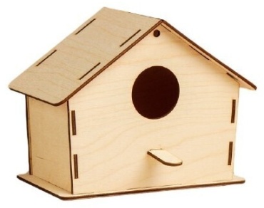 Скворечник Greengo 18 см x 9 см x 15 см