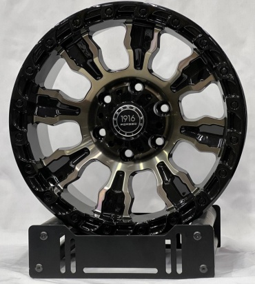 TT 002 9x17/6x139.7 D110.1 ET0 4 диска черный, серебристый