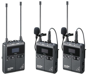 Микрофон Godox WMicS1 Kit 2 черный