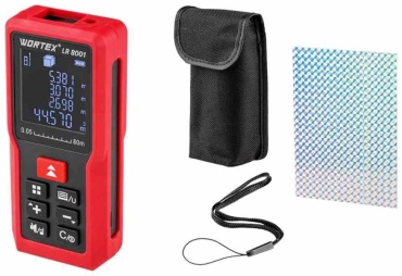 Лазерный дальномер WORTEX Wotrex LR 8001, дальность до 80 м