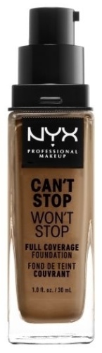 NYX Professional Makeup Can't Stop Won't Stop Full Coverage Foundation тональный крем 15.9 Warm Honey 30 мл