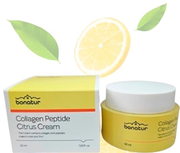 Bonatur крем Collagen Peptide Citrus для лица 50 мл