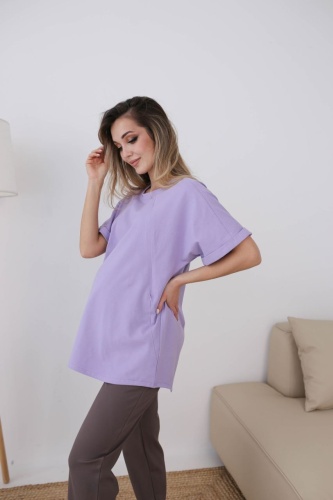 Футболка Sweetmama.kz сиреневый