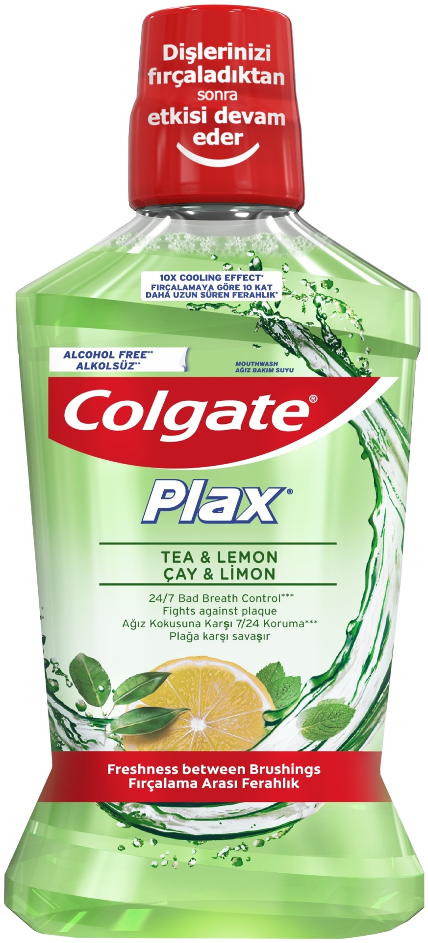 Colgate Plax Tea Lemon ополаскиватель лечебные травы 500 мл