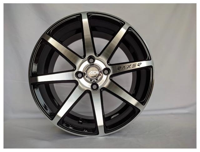 SSM 345 7x15/4x100 D67.1 ET35 4 диска черный, серебристый
