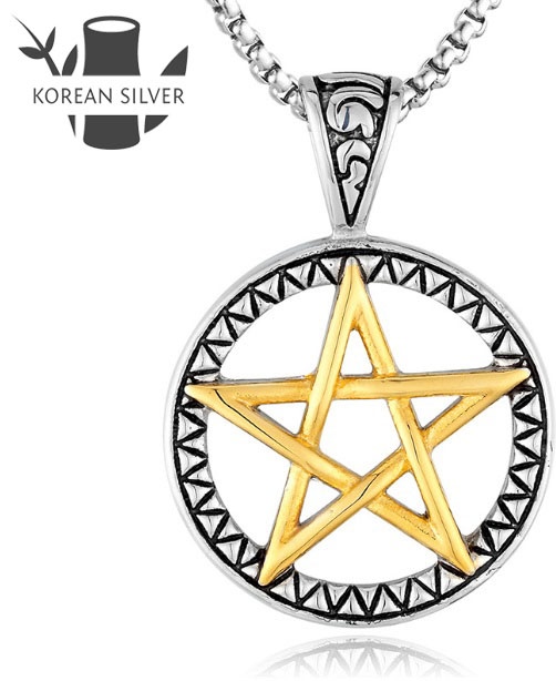 Подвеска KOREAN SILVER нержавеющая сталь, без вставок