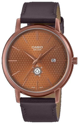 Кварцевые CASIO MTP-B125RL-5AVDF нержавеющая сталь