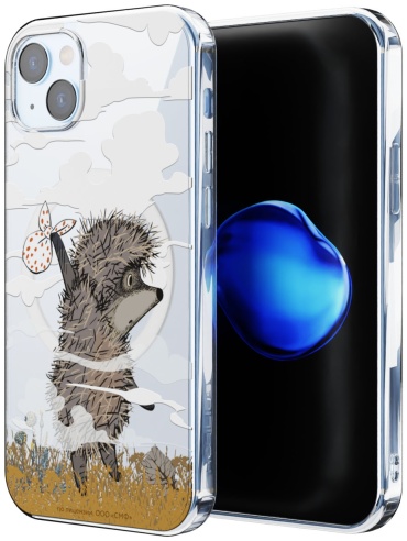 Чехол Mcover для Apple iPhone 15 Plus рисунок