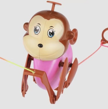 Интерактивная игрушка YINLE Обезьянка на веревке