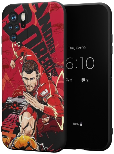 Чехол Mcover для POCO Redmi Note 10, Redmi Note 10S, M5s черный