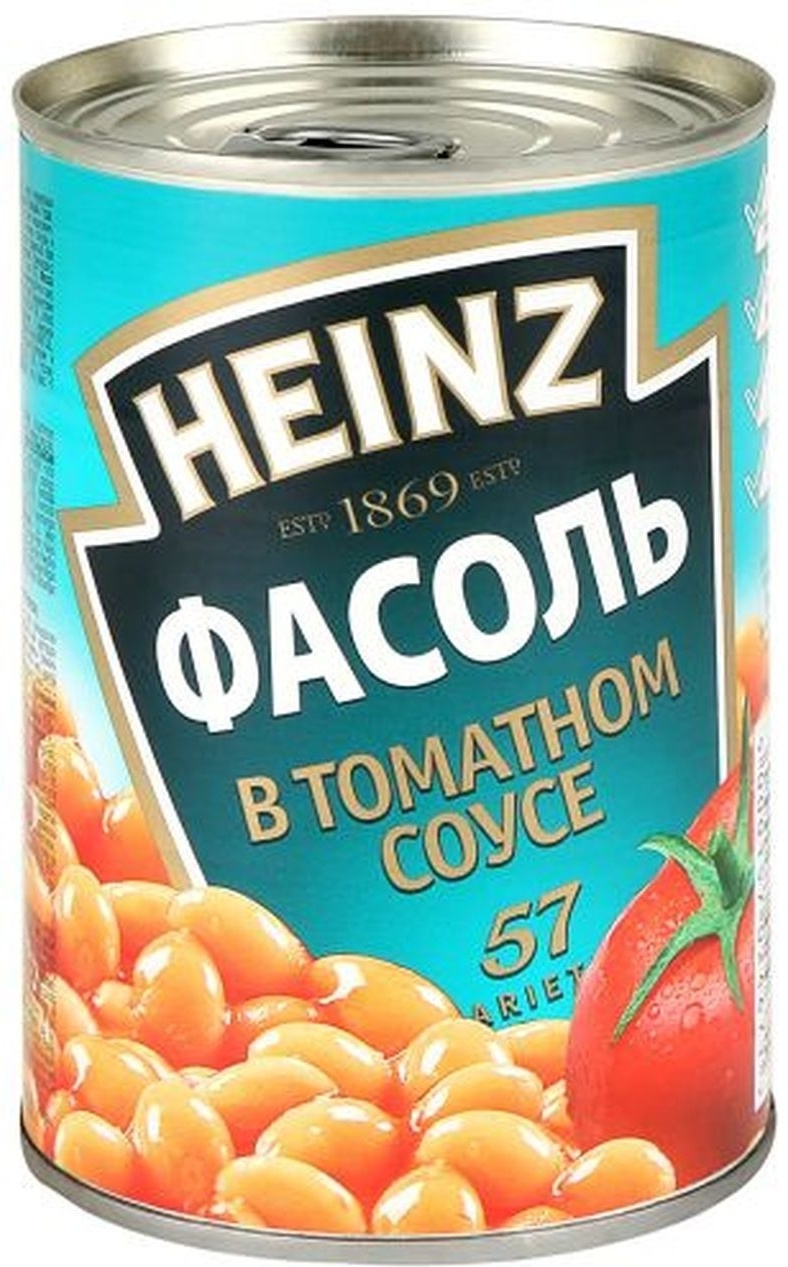 Купить Heinz фасоль белая в томатном соусе 415 г в Алматы – Магазин на ...