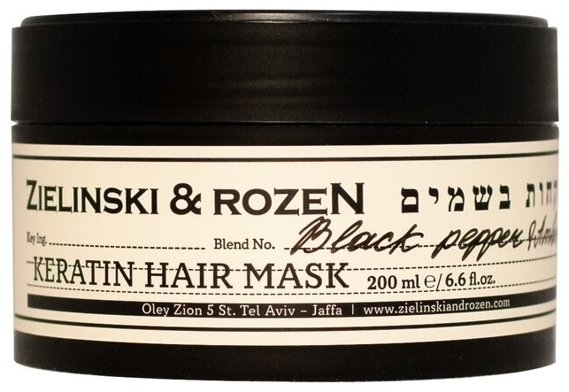 Zielinski & Rozen Черный перец, Амбра, Нероли маска 200 мл
