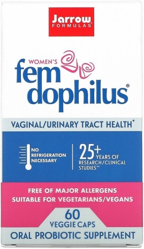 Jarrow Formulas БАД Womens fem dophilus 60 капсул