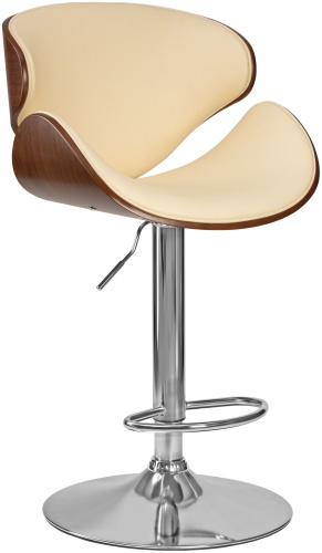 Барный стул SK Trade Carter LMZ-4905 brown/cream, 92x52x39 см, коричневый, бежевый