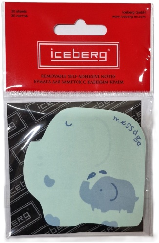 Стикеры для заметок ICEBERG 7021032, бумага, 30 шт