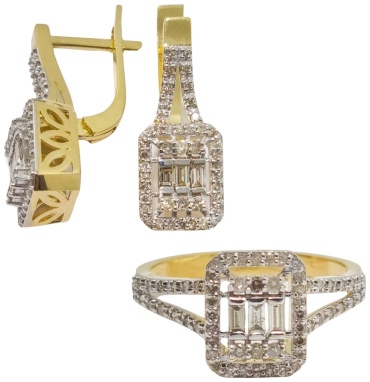 NN Diamond B103 вес 6 г золото, бриллиант