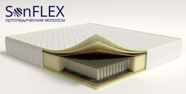 Матрас SonFlex Стандарт-3, 80x200x23 см