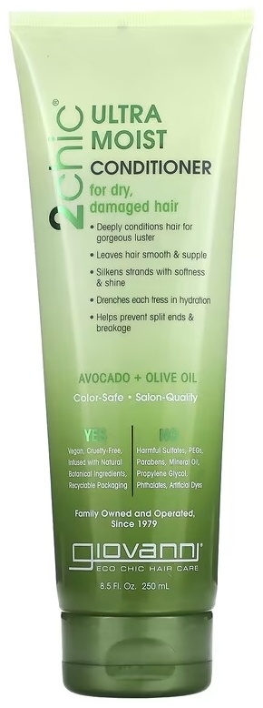 Giovanni 2chic Ultra-Moist Conditione Avocado + Olive Oil кондиционер 250 мл