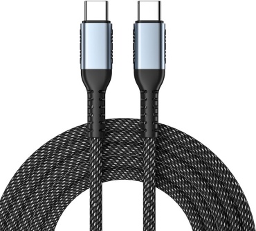 Кабель USB TypeC (M), 1 м, черный