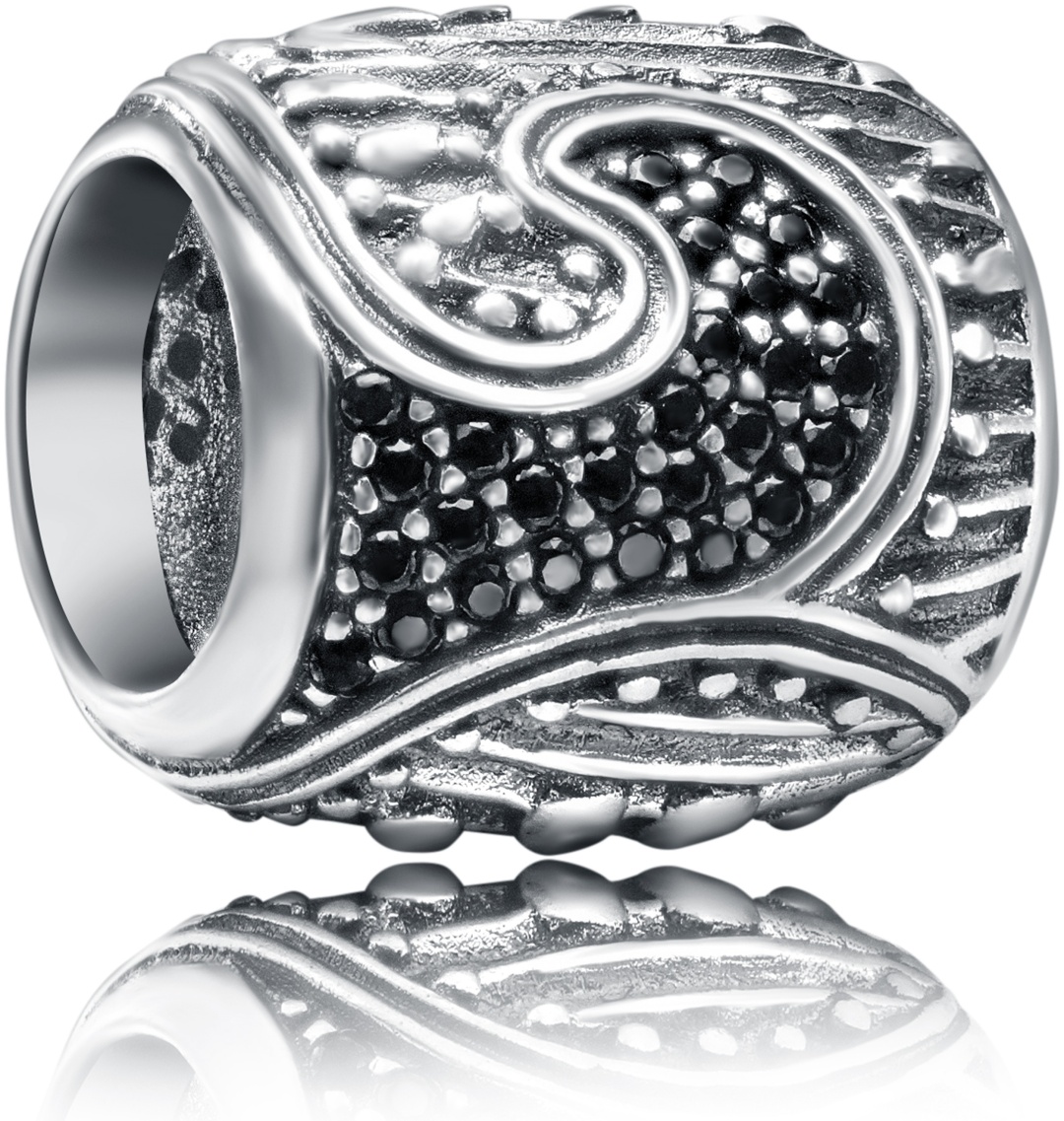 Шарм Lucente Silver 54-HSZ-728-D вес 2.893 г серебро, фианит