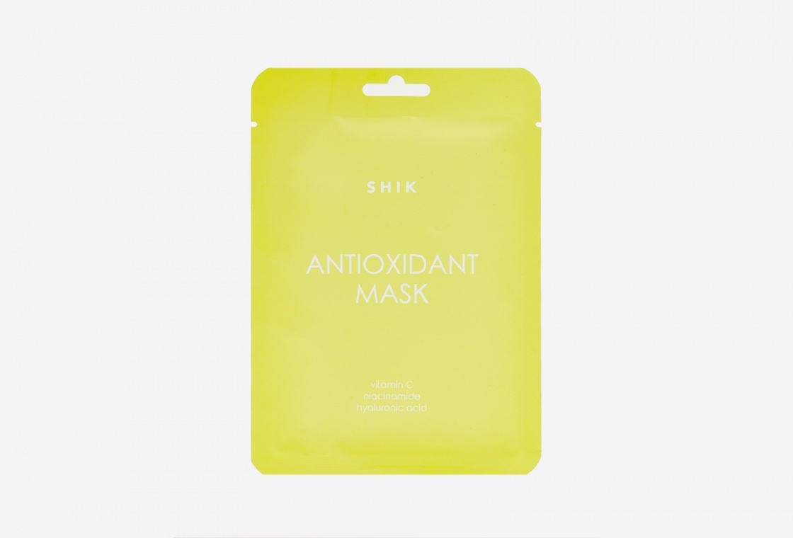 Купить Маска для лица Shik тканевая Antioxidant Mask с витамином С 1 шт ...