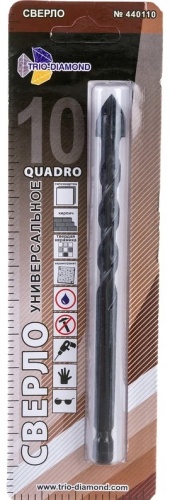 Trio Diamond по керамической плитке 440110 10 мм, 1 шт.
