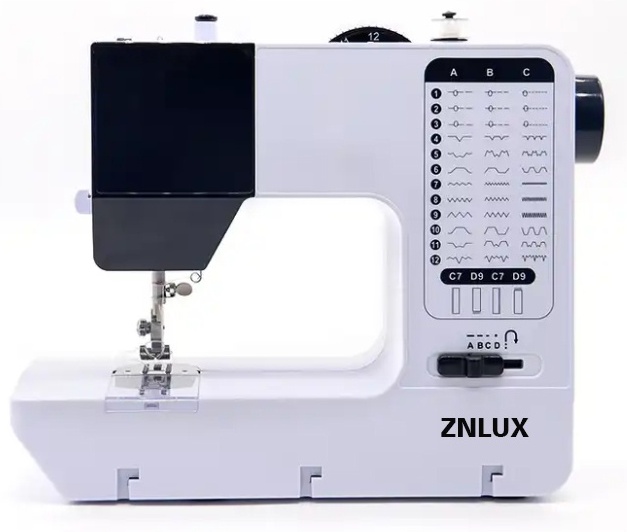 Швейная машина ZNLUX UFR-738 белый, черный