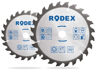 Диск отрезной по дереву 105x22.2х1.2 мм, Rodex RTS30105