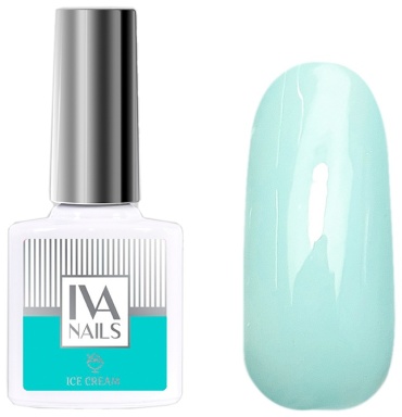 Iva nails гель-лак Ice Cream №7 глянцевое 8 мл