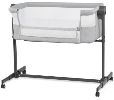 Манеж-кровать Kinderkraft NESTE UP 2 Light Grey, серый
