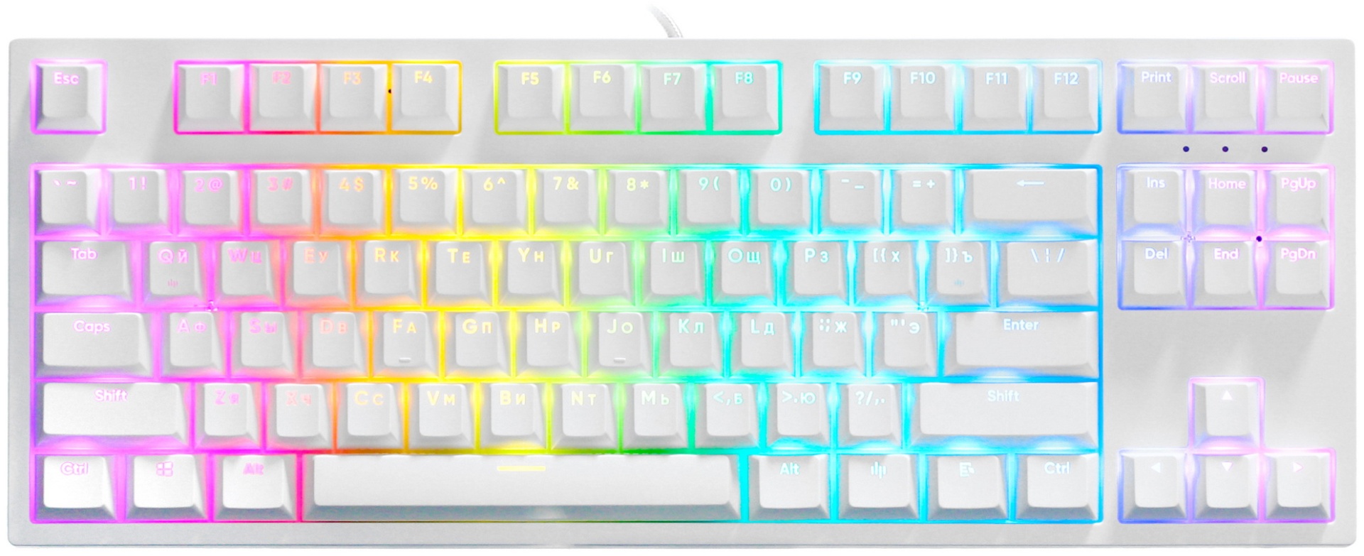 Купить Клавиатура DARK PROJECT KD87A Gateron Teal Cap DP-KD-87A-104200 ...