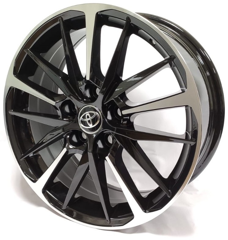 Toyota 184 7x17/5x114.3 D60.1 ET35 черный, серебристый