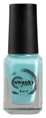 Swanky Stamping Лак для стемпинга S65 6 мл голубой