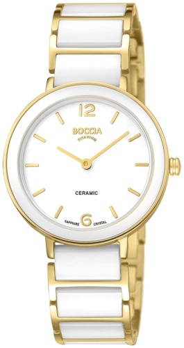 Кварцевые Boccia Titanium 3311-03 титан