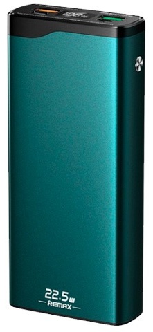 Купить Внешний аккумулятор Remax RPP-129 20000 мАч зеленый в кредит в ...