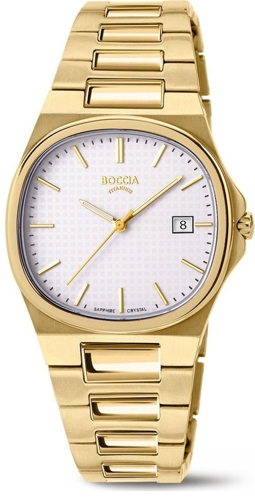 Кварцевые Boccia Titanium 3348-02 титан