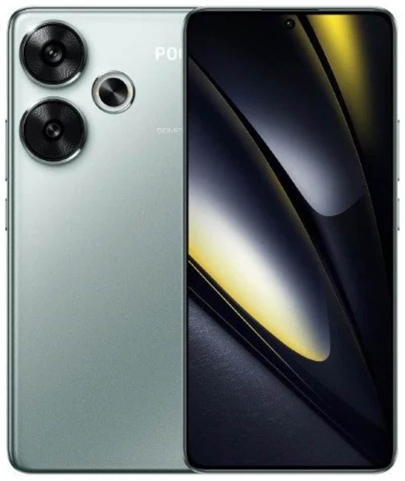 Смартфон Poco F6 12 ГБ/512 ГБ зеленый
