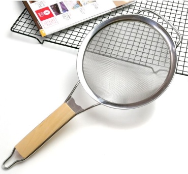 Дуршлаг Kitchen 412345 18 см нержавеющая сталь, 1 шт