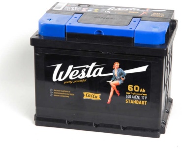 Westa 138630 Standart 60 Ач прямая