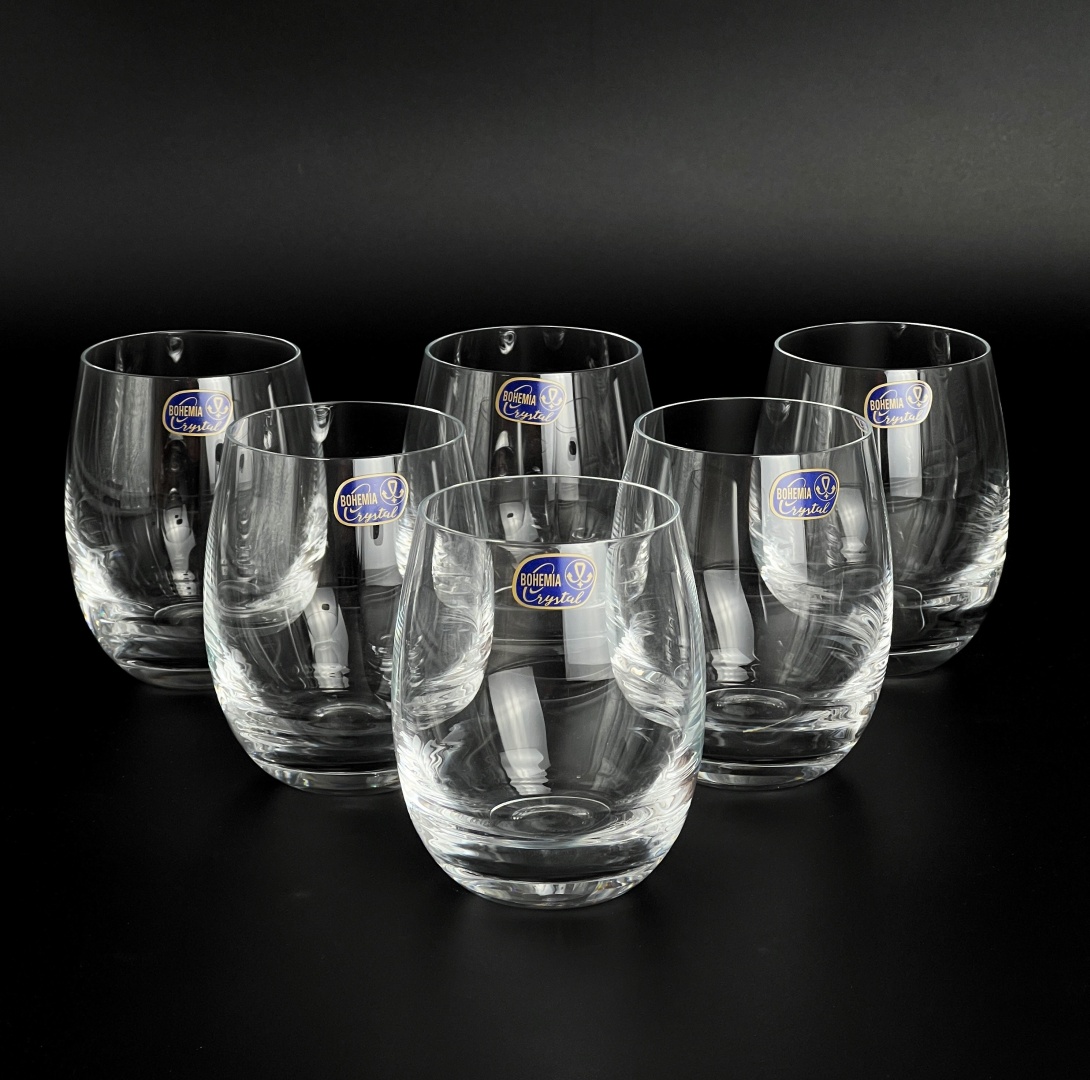 Набор стаканов Bohemia Crystal 220 мл, стекло, 6 шт