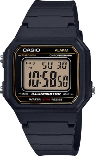 Кварцевые CASIO W-217H-9AVDF полимер