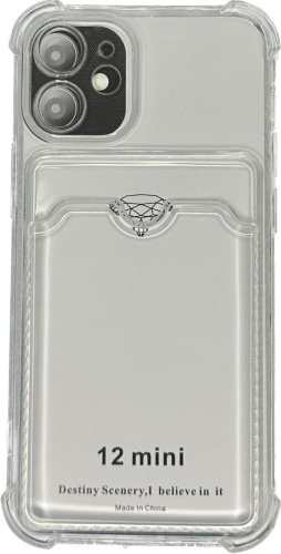Чехол G-Case для Apple iPhone 12 Mini прозрачный