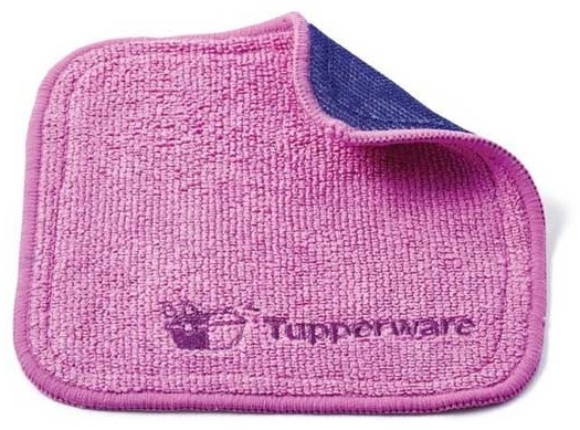Тряпка для металлических поверхностей, для посуды Tupperware РП0208 1 шт, микрофибра