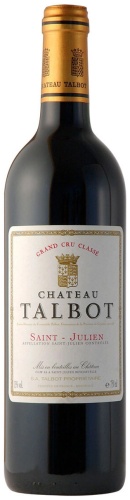 Вино Chateau Talbot St-Julien AOC 4-me Grand Cru Classe, 2015 сухое красное 13.5% 0.75 л