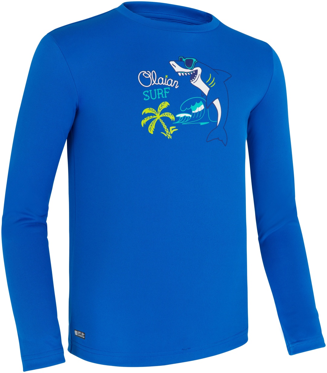 Лонгслив Decathlon синий