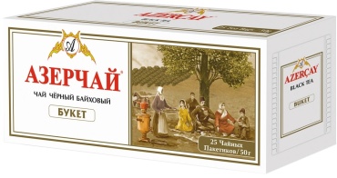 Чай Азер Букет черный байховый 25 пакетиков